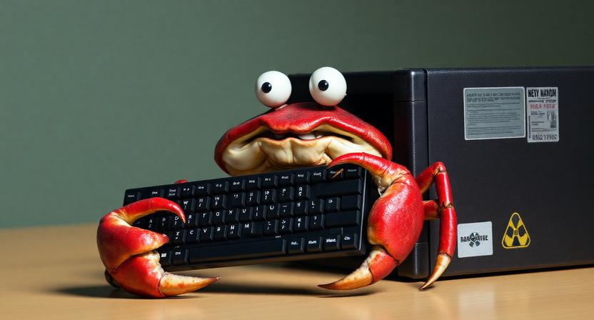 Ferris scared of a black box. /posts/rust_unit_testing_mocking_library/header-image.jpg