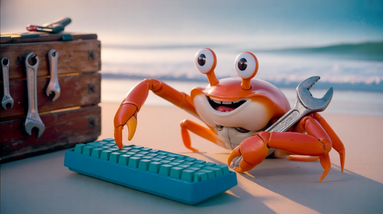 Ferris taking its toolset to the beach. /posts/rust_unit_testing_tools_add_ons/header-image.jpg