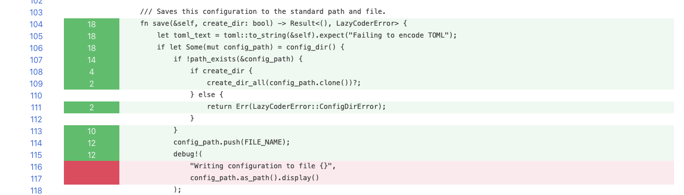 Code coverage report: file coverage